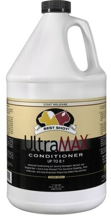 Best Shot Ultramax Pro Dog Conditioner, 1 Gallon