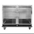 DuraDog Stainless Steel Modular Kennel Cages, Large, with wheels