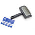 Millers Forge Universal Curved Slicker Brush Mini, from above, with tag