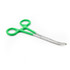 Hair Puller Curved with Coated Handle, closed, angled