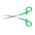 Hair Puller Curved with Coated Handle, open, from above