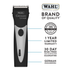 Wahl Chromado Lithium 5-in-1 Clipper, Black and Chrome