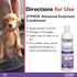 Zymox Conditioning Dog Rinse with Vitamin D3, 12 oz - Directions for Use Graphic