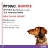 Zymox Ear Solution 0.5% Hydrocortisone, 1.25 oz - Product Benefits Graphic
