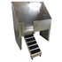 Groomer's Best Walk-Through Tub 24" x 48", Right Drain Angled View