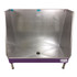 Groomer's Best Walk-In Tub 24" x 48", Right Drain Purple Close Up