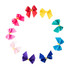 Pet Expressions Bows, Assorted 100 Pack, 5/8"