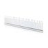 SureGrip Deshedding/Carding Comb, resting on spine, close up on teeth