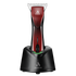 Andis Red Pulse ZR II w/ #30W Blade on charging stand