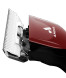 Close-up of Andis Red Pulse ZR II detachable blade system