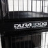 Close-up of logo on DuraDog Economy 6-Cage Bank STD