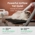 Jirpet Twin Titan I shown in use on a cat, highlighting powerful yet quiet airflow suitable for skittish or noise-sensitive pets