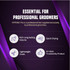 Graphic highlighting the HYPONIC PRO line as ‘Essential for Professional Groomers,’ featuring benefits including rich long-lasting volume, quick drying, lightweight coats and a trustworthy professional formula