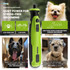Graphic highlighting quiet power for stress-free grooming