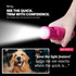 Graphic highlighting built-in LED light that helps users see the quick with confidence