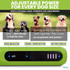 Graphic highlighting adjustable power of the Diamondg Micro Nail Grinder to accommodate dogs of every size