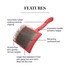 Graphic highlighting features of Chris Christensen Big G Slickers