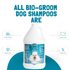 All Bio-Groom Dog Shampoos are family owned, safe for pets, made in the USA, cruelty free.  Gallon of Bio-Groom Econo Groom is pictured.