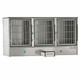 Groomer's Best Stainless Steel 3 Bank Cage