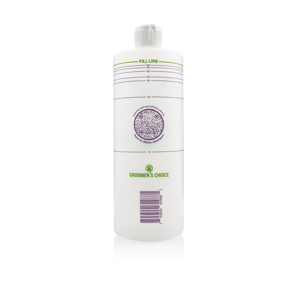 32 oz Dilution Bottle Groomer's Choice