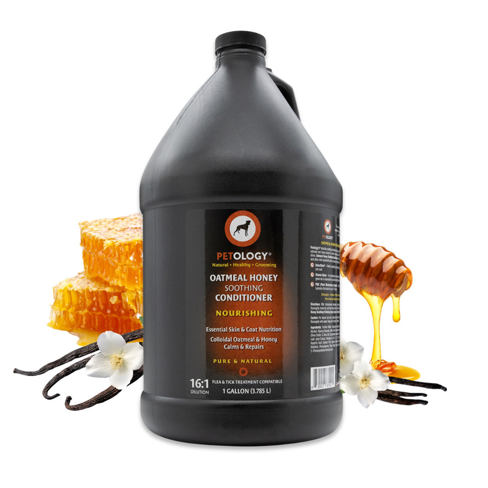 Petology Oatmeal Honey Soothing Shampoo, Gallon
