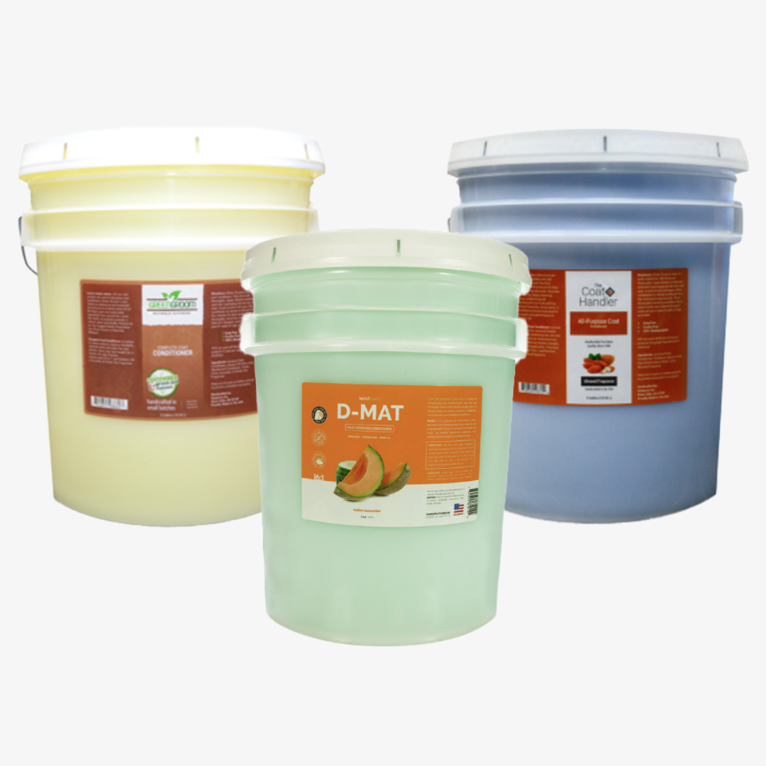 Conditioner Jugs and Pails