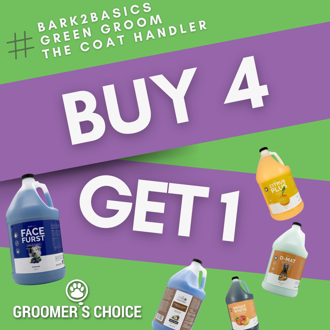 Groomer's Choice Buy 4 Get 1 House Brands