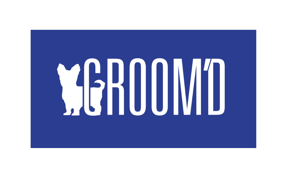 Dark blue Groom’d 2026 logo representing the Atlanta, Georgia trade show attended by Groomer’s Choice