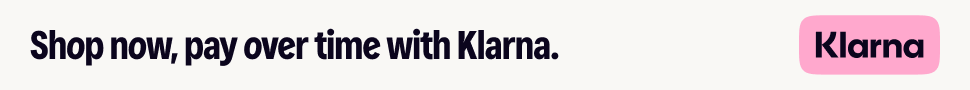 Shop now, pay over time with Klarna