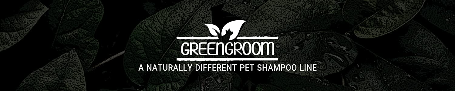 Green Groom. A naturally different pet shampoo line.