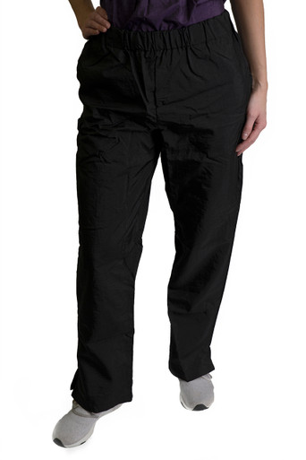 EZ Care Classic Pant, Long 32-inch Inseam, Black - GroomersChoice.com