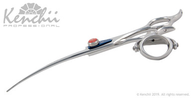 Shii様 Kenchii Five Star Swivel Curved Shear, 7 Inches