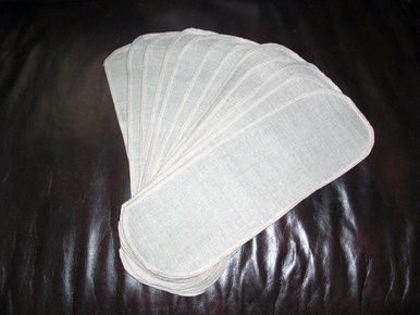 Diaper Shields - Linen Diaper Liners 