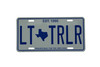 Load Trail License Plate