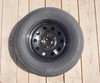 Wheel/Tire 15"X 5" 5 X 4.5 Black Glossy Mod 205/75 R-15 Radial