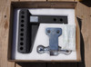 Adjustable Steel Drop Hitch, 0- 6" Drop, 2" and 2-5/16" Ball (Trailer Valet)