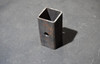 Tubing, 2-1/2 X 2-1/2 X 3/16 X 5 W/1 Hole