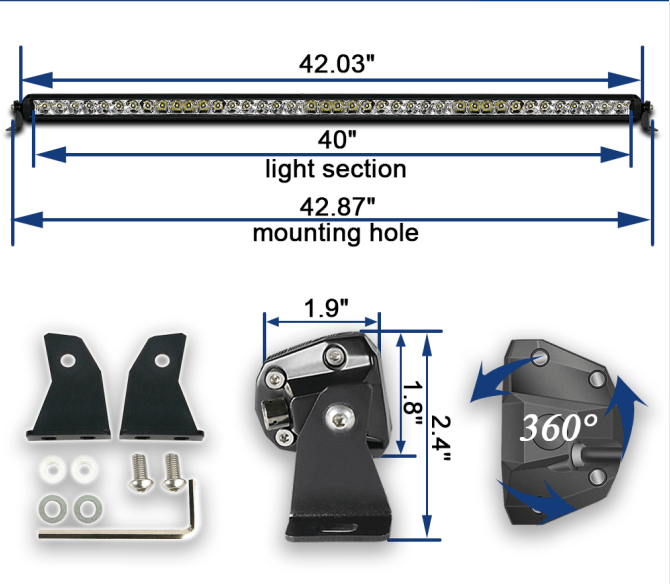 Single Row LED Light Bar