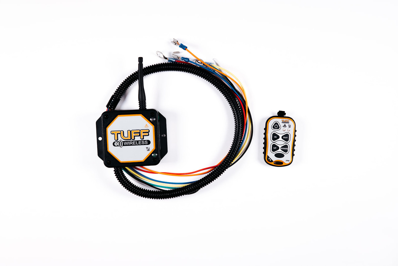 TUFF 4 Button Wireless Remote Kit (Elec/Hyd)