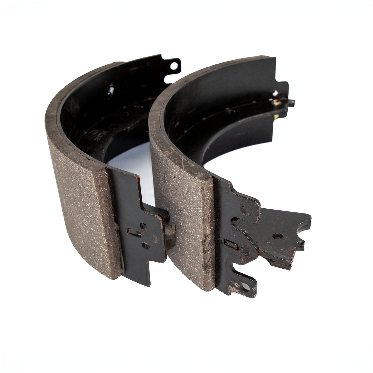 【AAKE】(Lining brushed) RIBBED BUTTON SK PT 10K HD Brake Shoe & Lining Kit RH DEXTER - LoadTrailParts.com