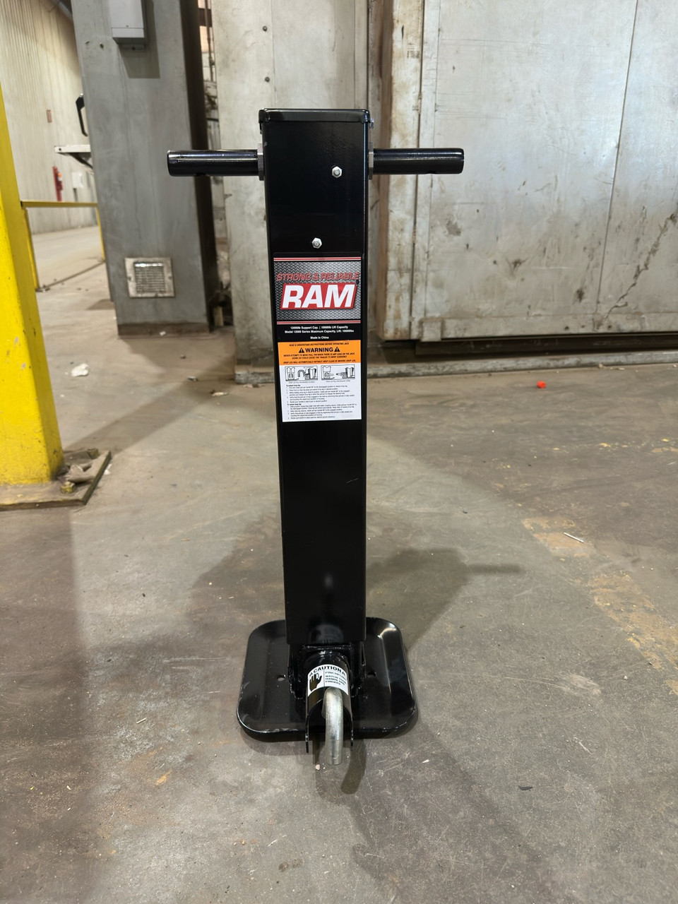 Jack, Spring Return 10K-Front Pin With Bracket From Top 7-3/4" Back TH/CB Dual