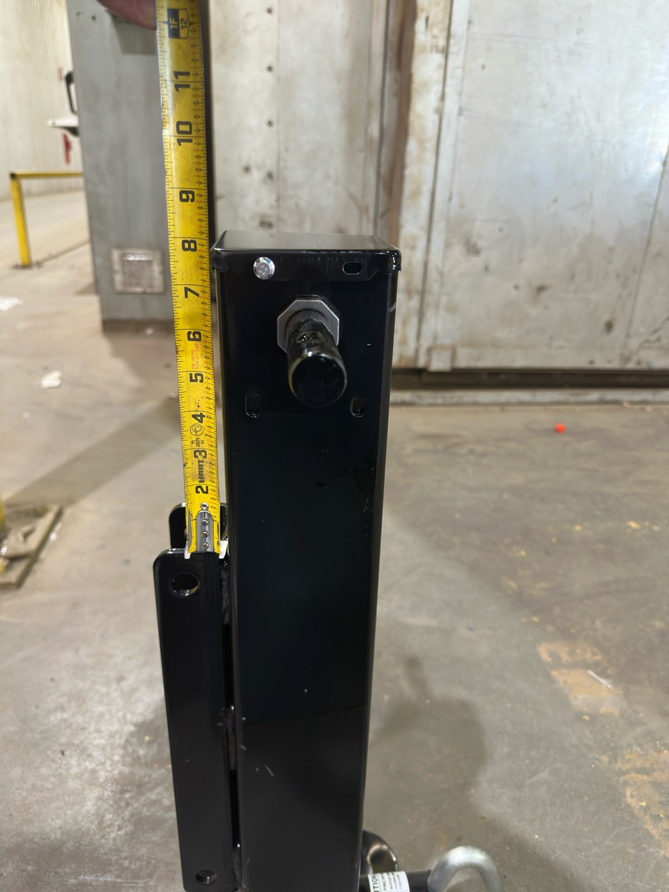 Jack, Spring Return 10K-Front Pin With Bracket From Top 9-1/2