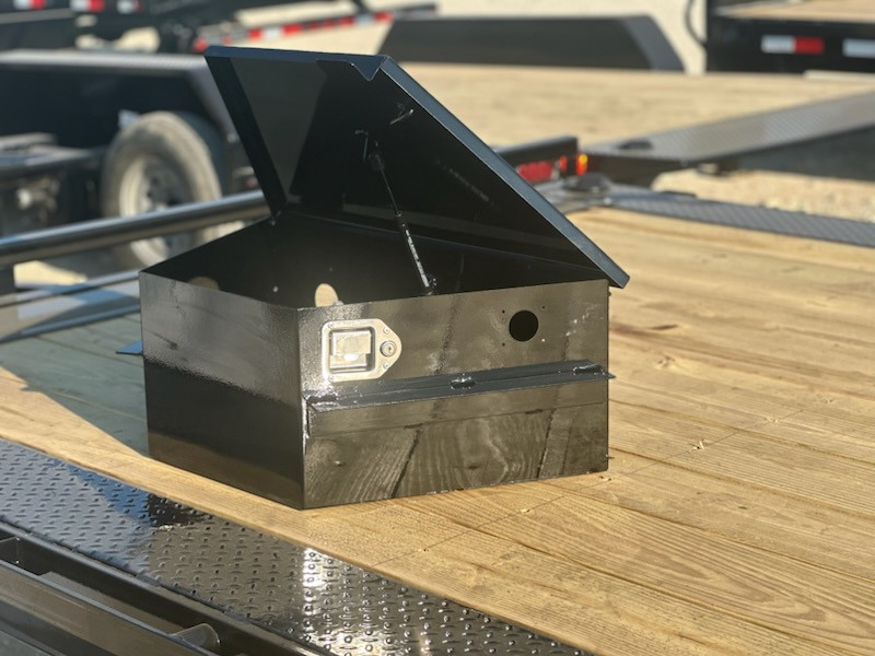 Toolbox Assy Dump Recessed (Slam Latch)(GAS SPRING)(Black)