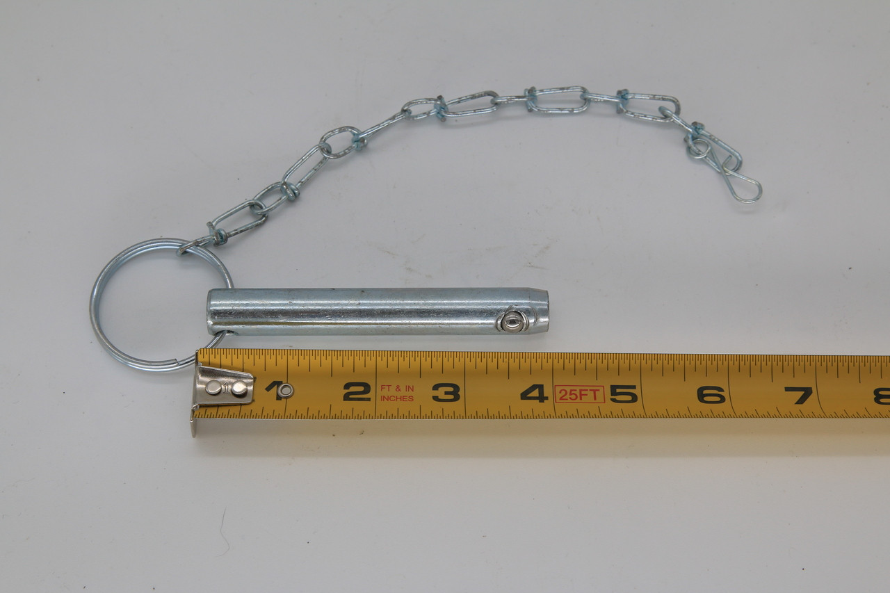 Pin, 5/8 X 3-1/2 Pipe Mount Swivel Jack