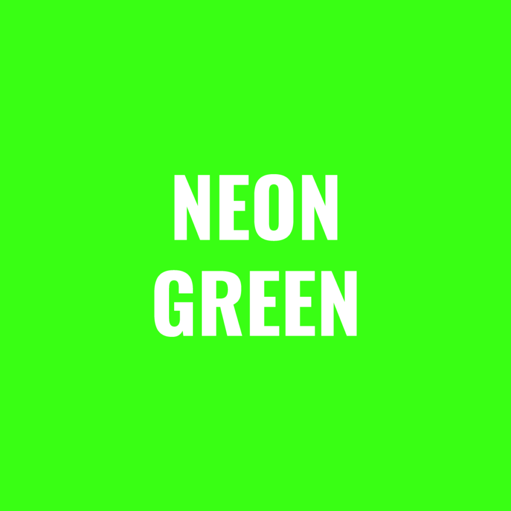 Paint, Spray Can (12 Oz) Powder Neon Green/Safety Green