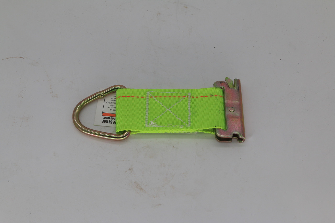 E-Track Adapter With 6" Strap (Green)