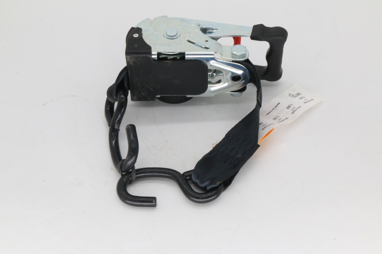 2" X 10' Auto Re-Tractable Ratchet Straps W/Coated S Hook