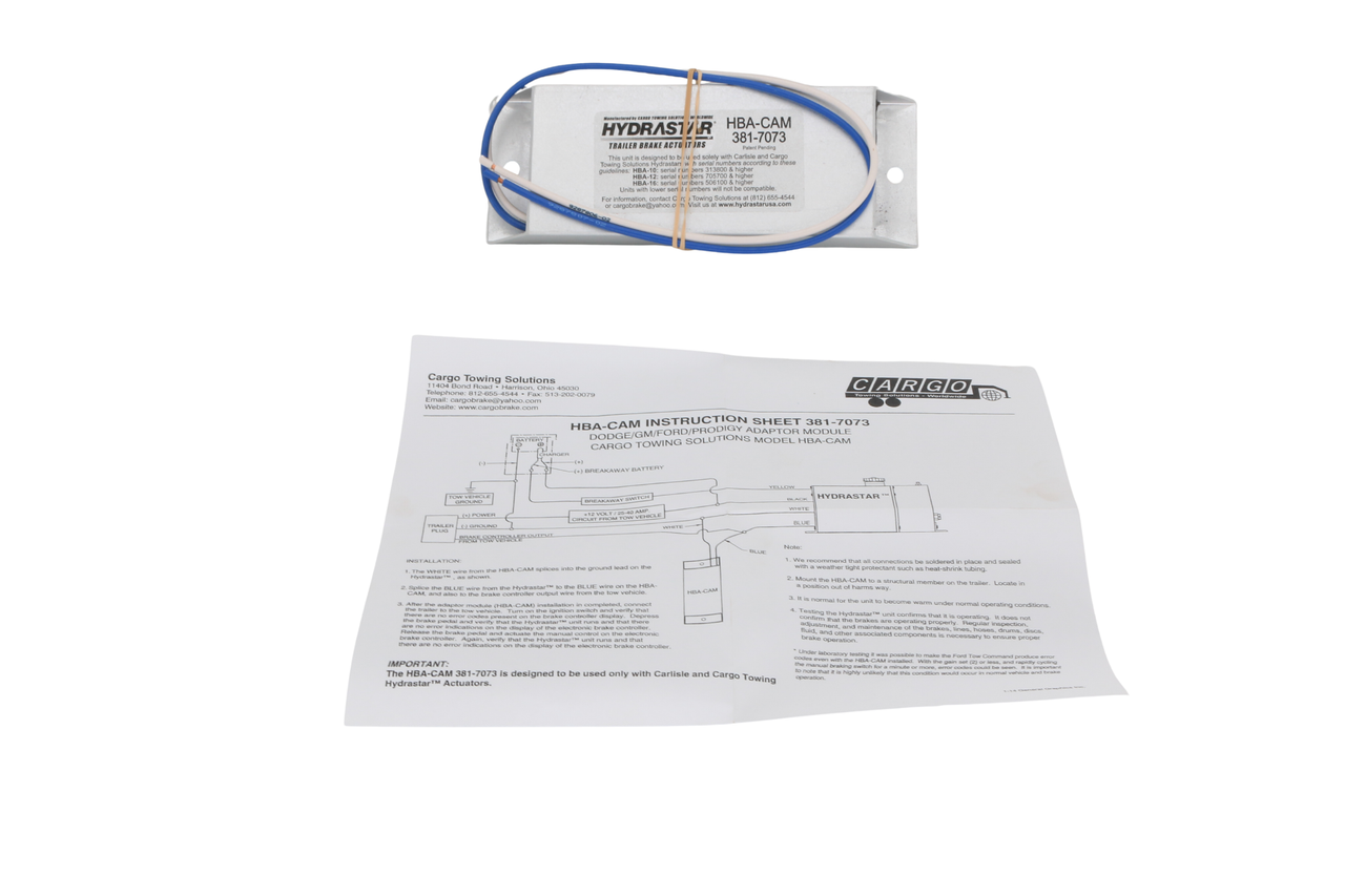 Controller Adapter For Electric-Hydraulic Brake Actuators