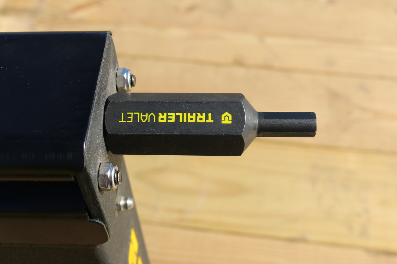 Trailer Valet Side Mount Drill-Powered Jack 7,000 Lb