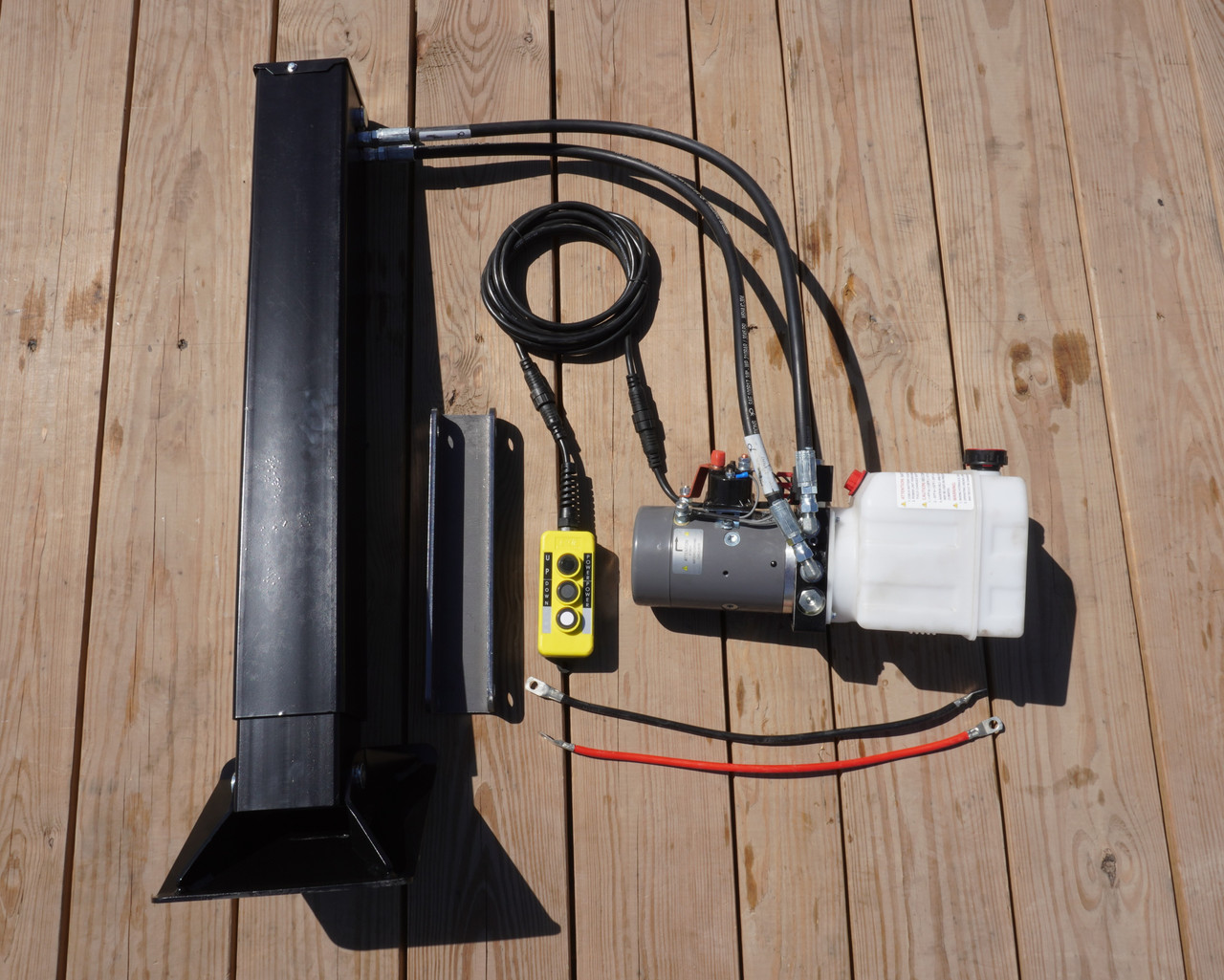 Single Hydraulic Axon Jack kit with Power up/down and Gravity down